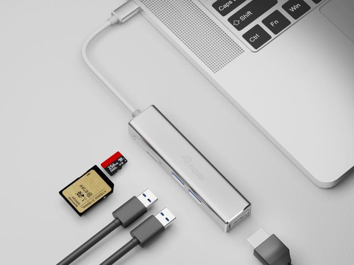 Actual product image equip Usb-Hub (USB-C, 3 Ports)