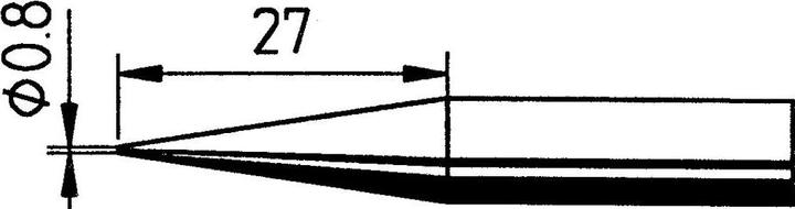 Image du produit Panne de fer à souder longue durée DUR type 842