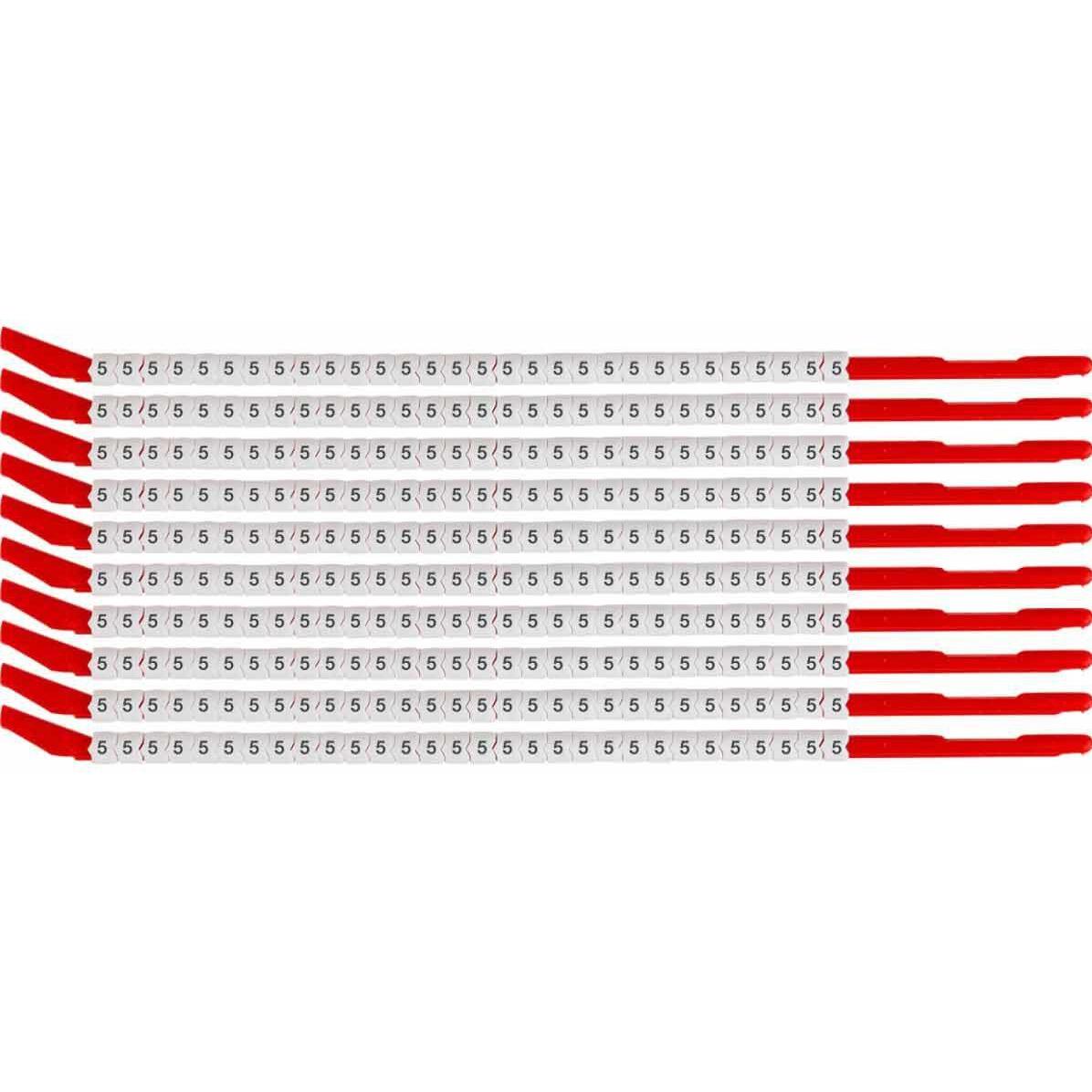 Brady, Etiketten, Clip Sleeve Wire Markers