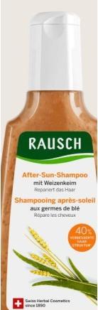 Image du produit Rausch Shampooing après-soleil au germe de blé (200 ml, Shampoing liquide)