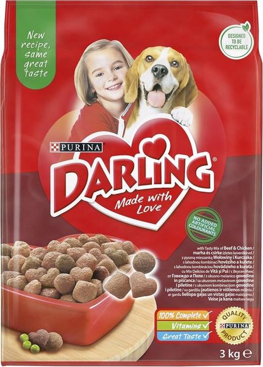 Actual product image With beef and selected vegetables 3kg (Adult, 1 pcs., 3000 g)