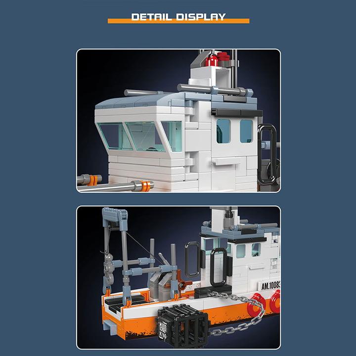 Image du produit Mould King Bateau de pêche