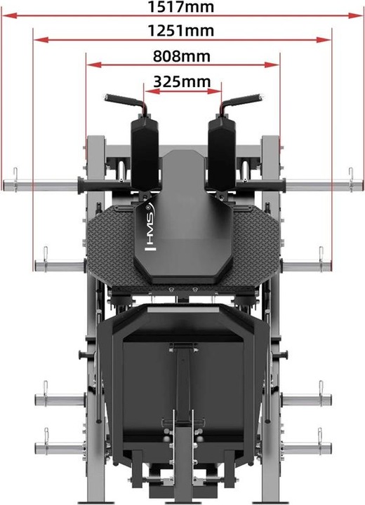 Actual product image HMS LP3175 SEMI-COMMERCIAL LEG CRANE