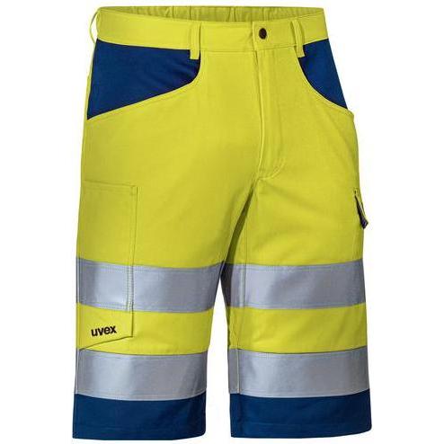 Uvex Safety, Arbeitsjacke, Bermuda uvex Construction gelb, warngelb 60 (60)