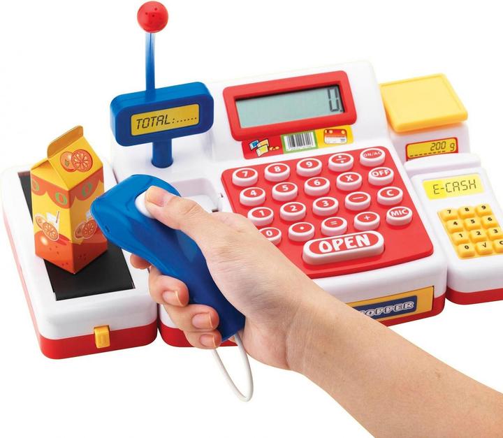 Actual product image Simba Supermarket checkout with scanner