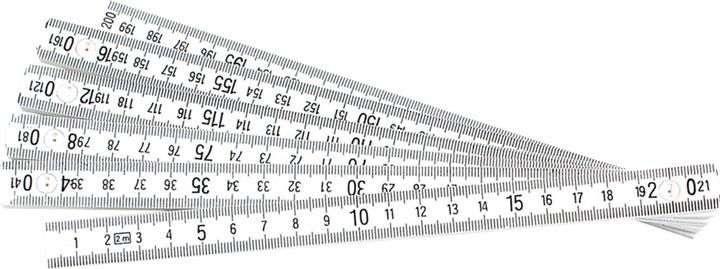 Actual product image Mannesmann Scale 2 m plastic brothers (2 m)