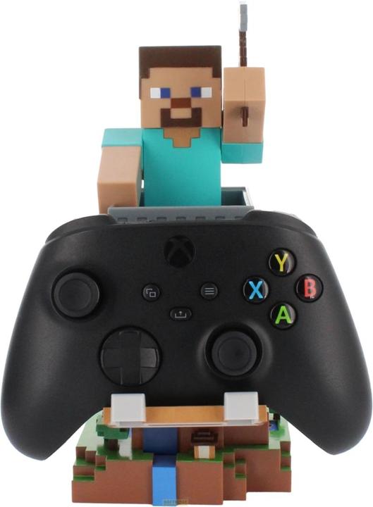 Image du produit Exquisite Gaming Cable Guys R.E.S.T - Minecraft - Steve Support pour Téléphone et Manette (PS5)