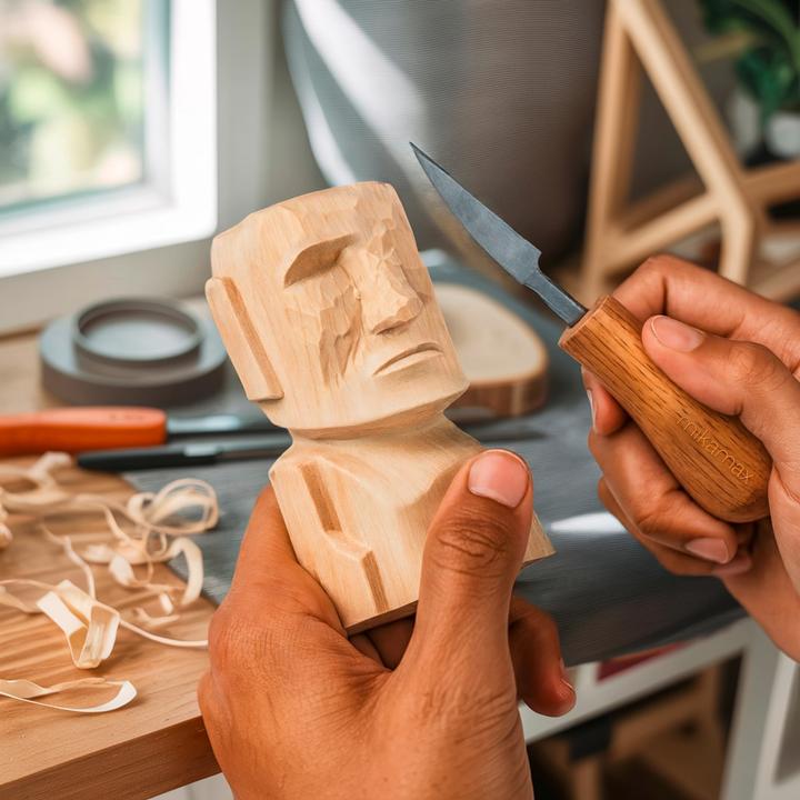 Image du produit Mikamax - Moai Wood Carving Kit