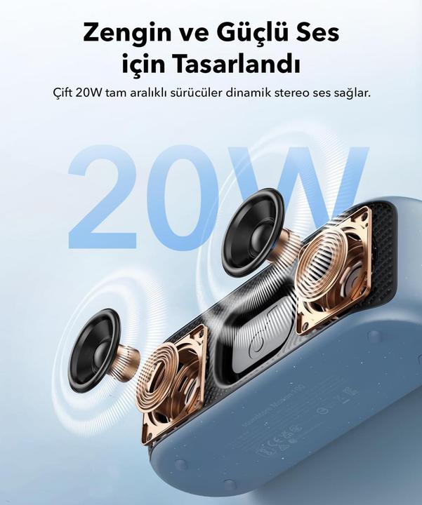 Produktbild soundcore Bluetooth-Lautsprecher Motion 100 grün (12 h)