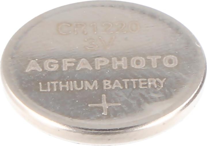 Produktbild AGFAPHOTO Knopfzelle CR 1220 Lithium 3 V 5 St. (5 Stk., CR1220)