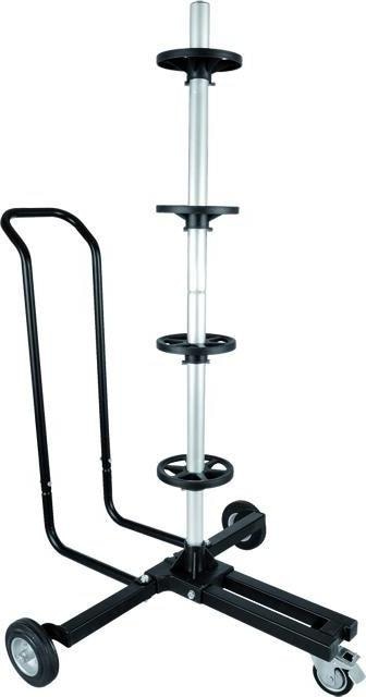 Produktbild ProPlus Felgenständer fahrbar mit Griff 4 Räder