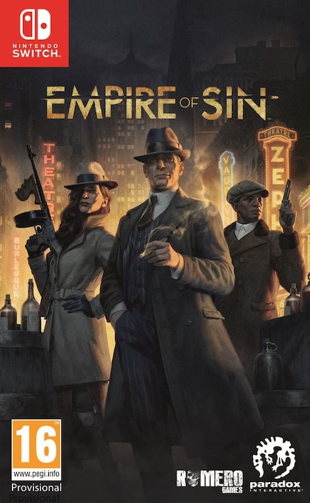 Paradox Interactive Empire of Sin (Day 1 Edition) (Switch, Switch Lite, Switch OLED, EN)