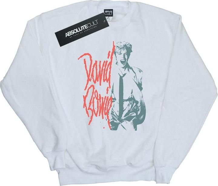 Immagine prodotto David Bowie Mono Shout Felpa Uomo (3XL)