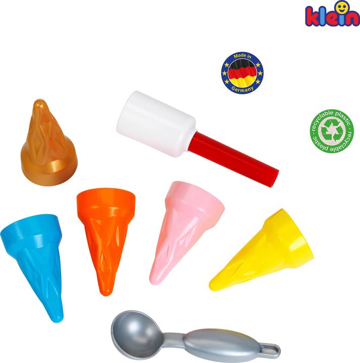 Actual product image Theo Klein 2371 Beach Picnic - Ice Cream Sand Set, 7 pcs.