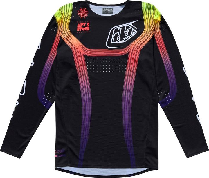 Image du produit Troy Lee Designs SE Pro Jersey, Stripes, black/multi, S (S)