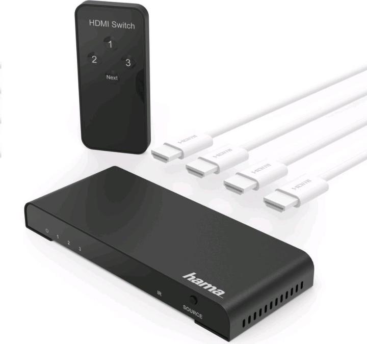 Immagine prodotto Hama Interruttore HDMI 3x1