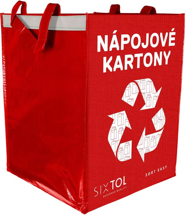 Produktbild Sixtol Müllbeutel SORT EASY 4 CARTON, 30x30x40cm, 4x36l, 4 Stück (4 x, 36 l)