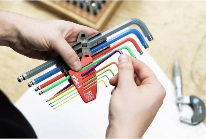 Actual product image Wiha Ball-end Allen key set