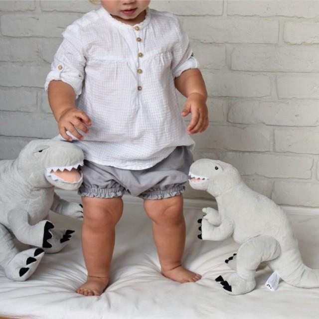 Actual product image Melootka Plush T - Rex grey (37 cm)