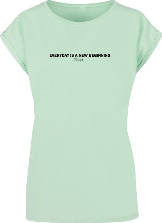 Produktbild Merchcode Ladies Hope Extended Shoulder Tee - 112549 (M)