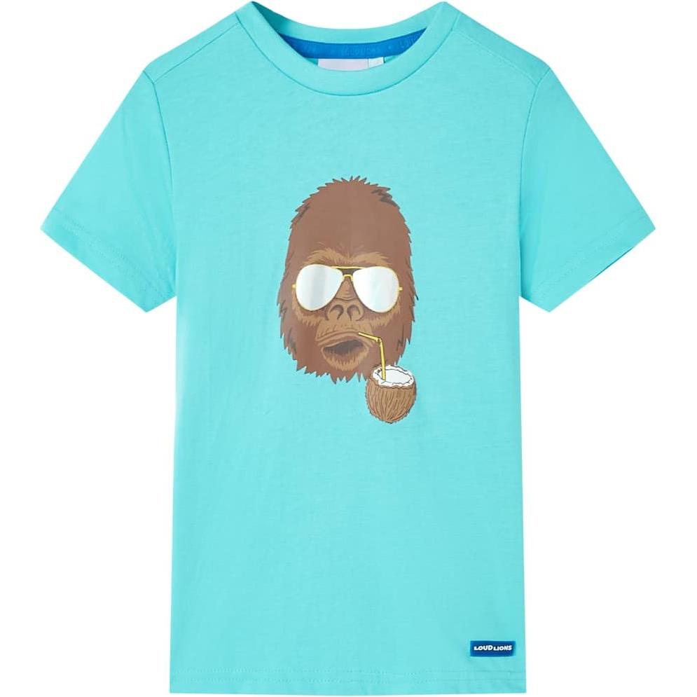 VidaXL, Jungen, Shirt, Jacklin, Blau, (116)
