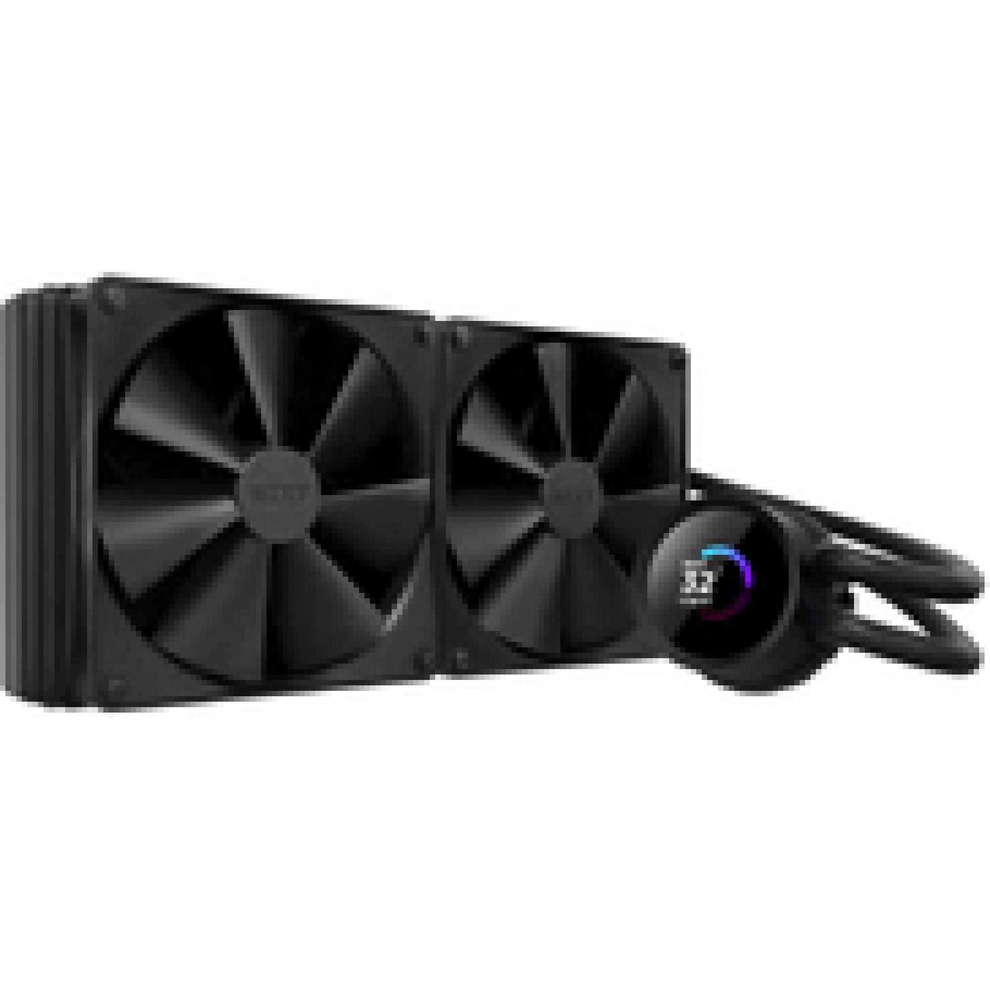 NZXT Kraken 280, CPU Wasserkühler, Schwarz