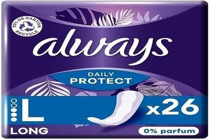 Immagine prodotto Always Daily Protect - Foderine per mutande lunghe da donna 26 (26x)