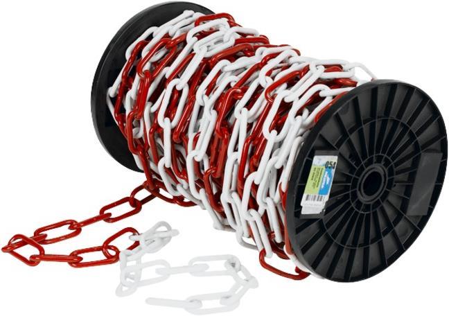 Image du produit Meister Chaîne de barrage acier rouge/w 30m (30 m)