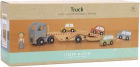Actual product image Little Dutch Wood car transporter