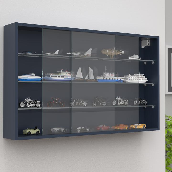 Actual product image VCM Hängevitrine Wandvitrine Glas Drivalo XL (100 x 15 x 60 cm)