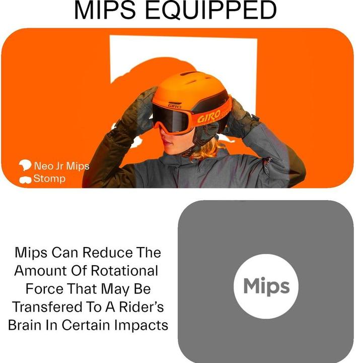 Immagine prodotto Giro Casco Neo Jr. MIPS (52 - 55.50 cm, S)