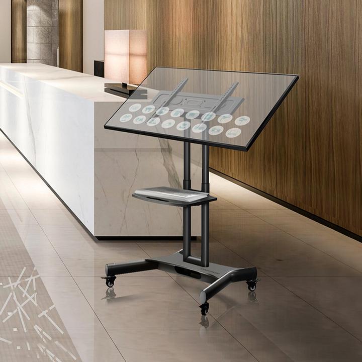 Immagine prodotto Onkron TV SET ACC MOBILE STAND/32-70"/BLACK TS1350-B (40.50 kg, 32" - 70")