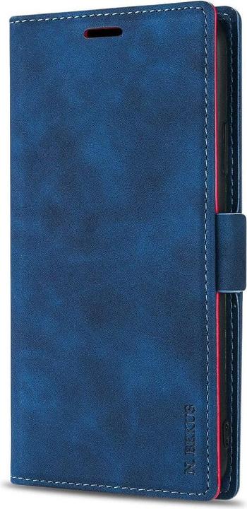 Actual product image N.Bekus Flip Case cover blue (Samsung Galaxy S24+)
