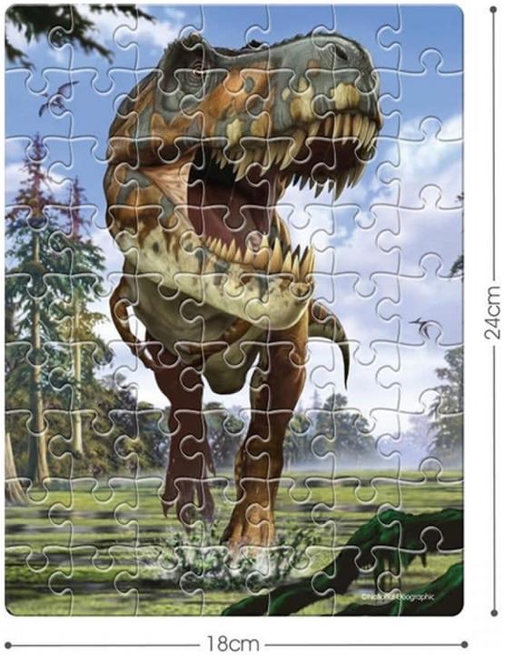 Produktbild Cubicfun National Geographic - Tyrannosaurus Rex (63 Teile)
