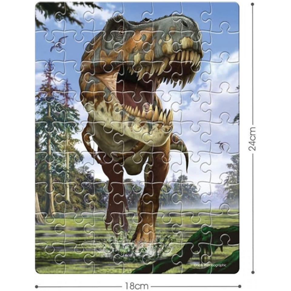 Thumbnail - Cubicfun National Geographic - Tyrannosaurus Rex (63 Teile)