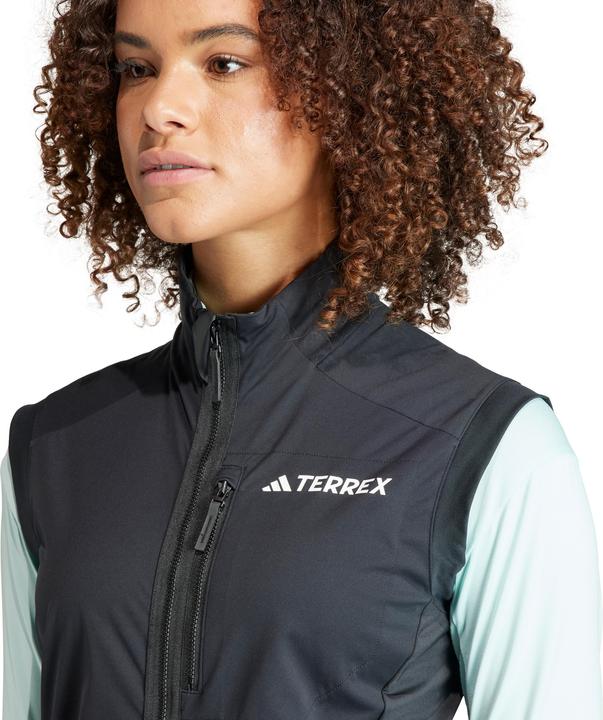 Actual product image adidas Women's Terrex Xperior XCountry Ski Softshell Vest (XS)