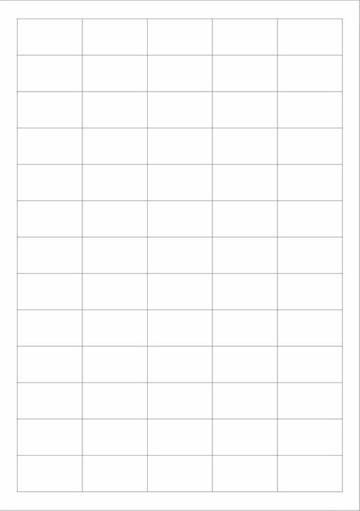 Produktbild Schäfer Shop Universal-Etiketten, 38 x 21,2 mm, Permanentkleber, 6500 Stück