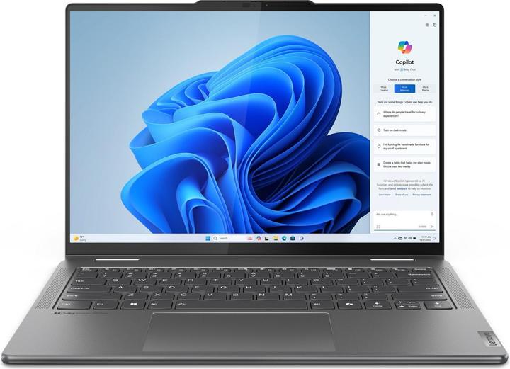 Produktbild Lenovo Yoga 7 2-in-1 (14", AMD Ryzen 5 8640HS, 16 GB, 1000 GB, DE)