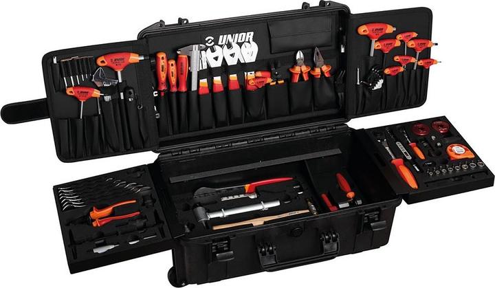 Unior 1600MASTERKIT Master Tool Kit 2.0 im Koffer, red (101 pièces)