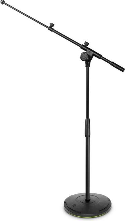 Actual product image Gravity TMS 2222 - Touring Microphone Stand, short, with plate base and 2-point extension boom