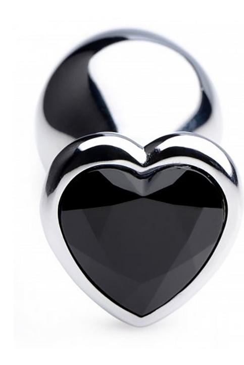 Produktbild XR Brands BS Black Heart Gem Anal Plug - Medium