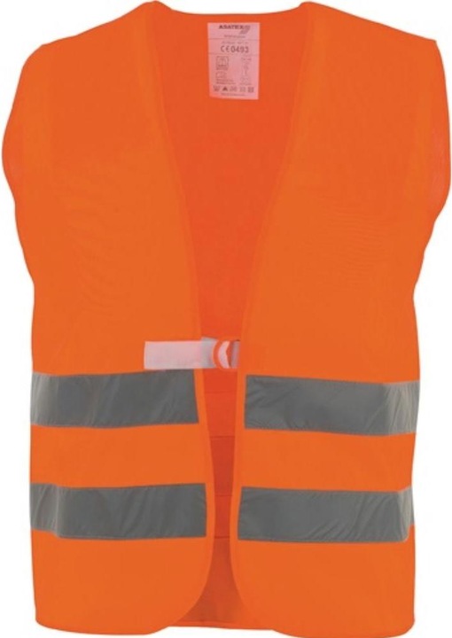 Produktbild Asatex Warnweste Grösse universal orange EN 20471 Kl. 2 (One Size)