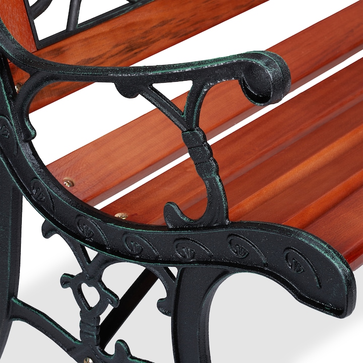 Actual product image Relaxdays Garden bench, 2 Seater