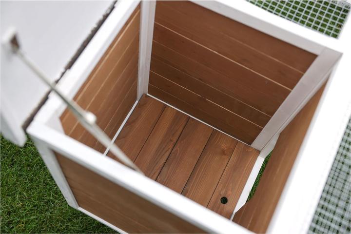 Produktbild Kerbl Freilaufgehge mit integrierten Unterschluphaus 132x102x59 cm