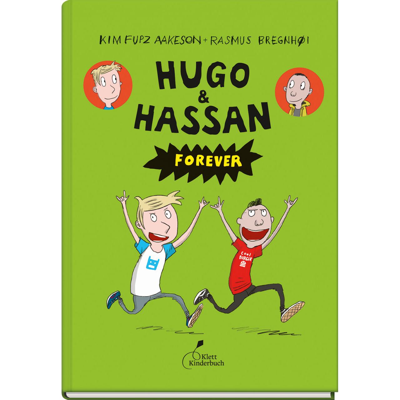 Hugo & Hassan forever, Kinderbücher von Kim Fupz Aakeson, Rasmus Bregnhøi