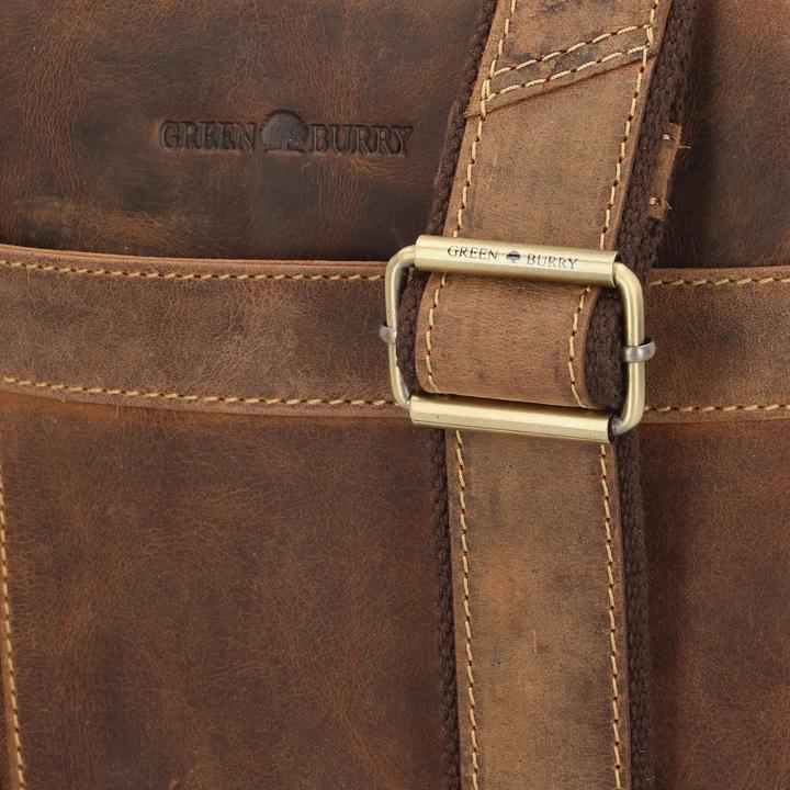 Immagine prodotto Greenburry Vintage Umhängetasche Leder 41 cm