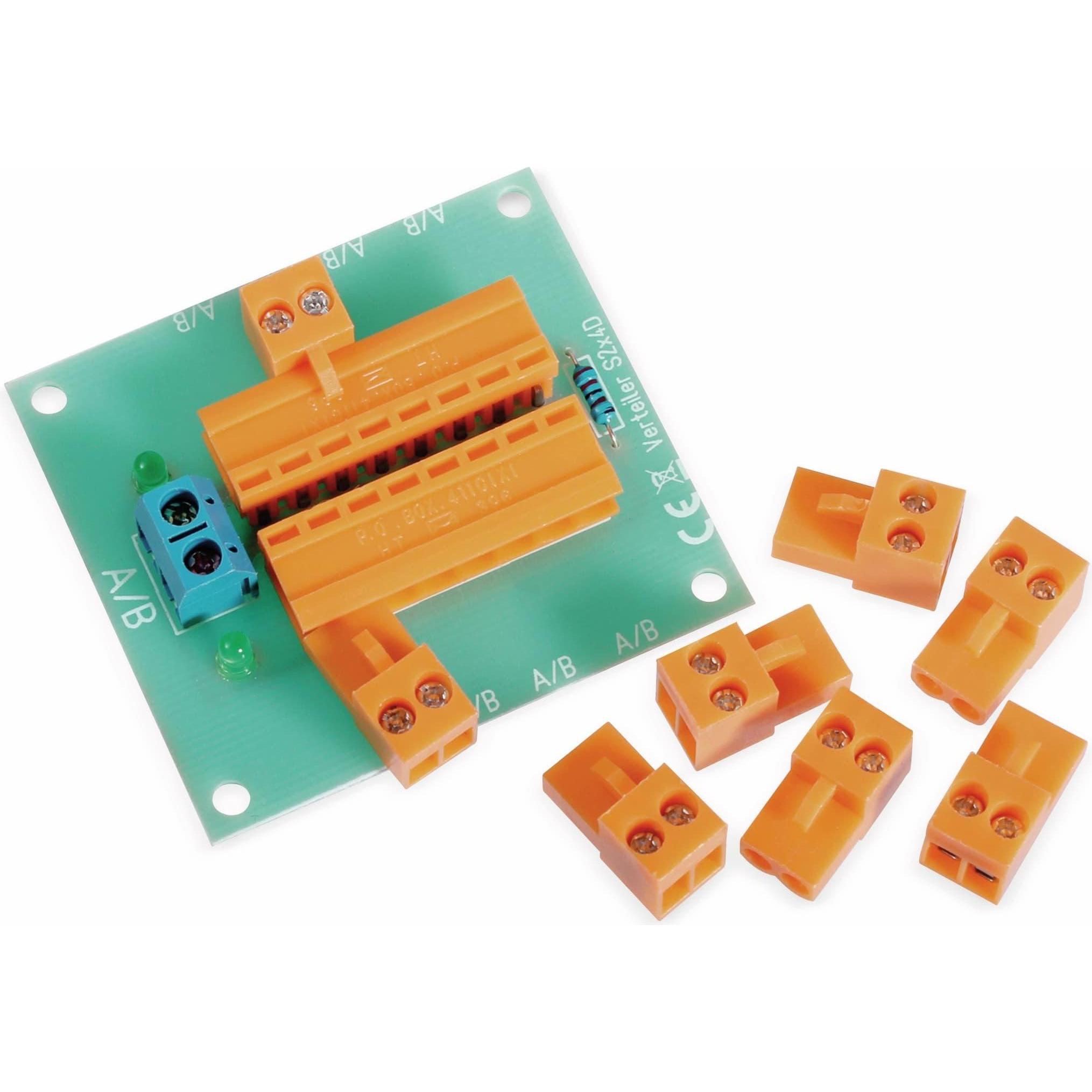 Thumbnail - Eneroid, Multimeter, Stromverteiler 2x 8-polig, S2x4D, mit 8 Steckern und Kontrollleuchten