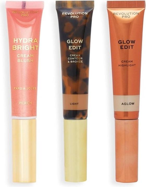 Actual product image Makeup Revolution Revolution PRO - Cream Face Wand Trio Light Gift Set (Make up set)