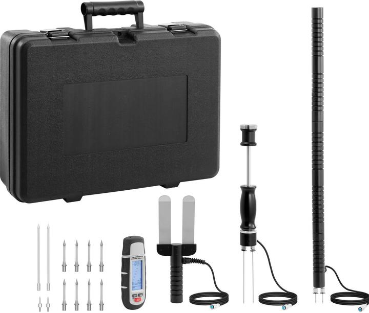 Actual product image Steinberg Moisture Meter - 1 - 75 % - Hammer electrode - Case