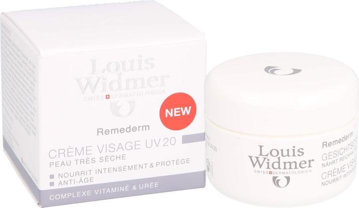 Image du produit Louis Widmer Remederm Crème visage UV parfumée (50 ml, Crème de jour, SPF 30)